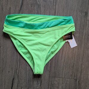 71💚 Salt + Cove Ribbed High rise Swim Bottoms Small — NWT 💚